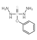 Phosphorodihydrazidothioic acid, O-phenyl ester (9CI)结构式