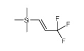 (E)-三甲基(3,3,3-三氟-1-丙烯基)硅烷结构式