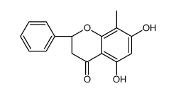 (2S)-8-methylpinocembrin结构式