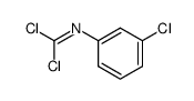 N-m-Chlorphenylcarbonimidoyldichlorid Structure