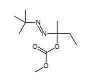 2-(tert-butyldiazenyl)butan-2-yl methyl carbonate Structure