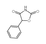 5-苯基噁唑烷-2,4-二酮结构式