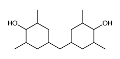 4-[(4-hydroxy-3,5-dimethylcyclohexyl)methyl]-2,6-dimethylcyclohexan-1-ol结构式