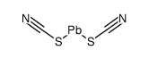 Lead (II) thiocyanate structure