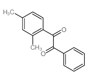 1-(2,4-dimethylphenyl)-2-phenyl-ethane-1,2-dione Structure