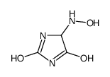5-(hydroxyamino)imidazolidine-2,4-dione结构式