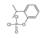 1-dichlorophosphoryloxy-2-propan-2-ylbenzene结构式