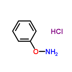 (Aminooxy)benzene hydrochloride (1:1) Structure