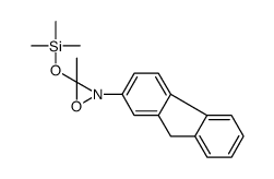 [2-(9H-fluoren-2-yl)-3-methyloxaziridin-3-yl]oxy-trimethylsilane结构式