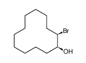 cis-2-bromocyclododecan-1-ol结构式