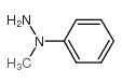 1-甲基-1-苯肼结构式