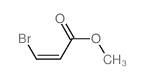 (2Z)-3-Bromopropenoic acid methyl ester结构式