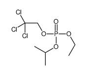 ethyl propan-2-yl 2,2,2-trichloroethyl phosphate Structure