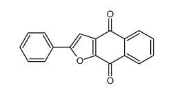 2-phenylbenzo[f][1]benzofuran-4,9-dione结构式