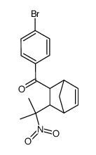 (4-Bromo-phenyl)-[3-(1-methyl-1-nitro-ethyl)-bicyclo[2.2.1]hept-5-en-2-yl]-methanone结构式