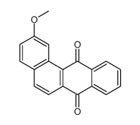 2-methoxybenzo[a]anthracene-7,12-dione结构式