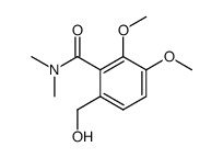 6-hydroxymethyl-2,3-dimethoxy-benzoic acid dimethylamide结构式