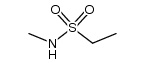 N-methyl-ethanesulfonamide Structure