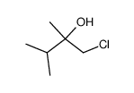 1-chloro-2,3-dimethyl-butan-2-ol结构式