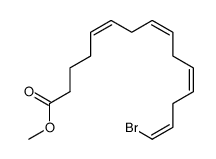 methyl 15-bromopentadeca-5(Z),8(Z),11(Z),14(Z)-tetraenoate Structure