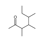 3,4,5-trimethylheptan-2-one结构式