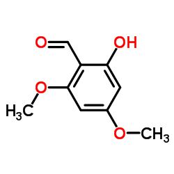 2-Hydroxy-4,6-dimethoxybenzaldehyde Structure