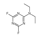 2-(Diethylamino)-4,6-difluoro-1,3,5-triazine结构式