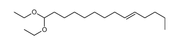 (Z)-14,14-Diethoxy-5-tetradecene Structure
