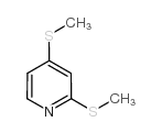 2,4-二甲硫基吡啶结构式