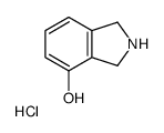 异吲哚啉-4-醇盐酸盐结构式