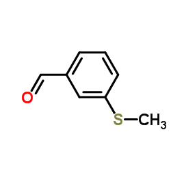 3-(Methylsulfanyl)benzaldehyde Structure
