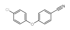4-(4-氯苯氧基)苯甲腈结构式
