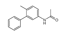 N-(6-methyl-[1,1'-biphenyl]-3-yl)acetamide Structure