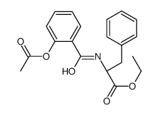 aspirin phenylalanine ethyl ester Structure