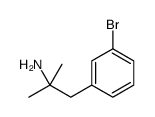 1-(3-bromophenyl)-2-methylpropan-2-amine结构式