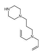 1-(3-二烯丙基氨基丙基)哌嗪结构式
