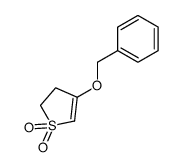 3-benzyloxy-4,5-dihydrothiophene-1,1-dioxide结构式