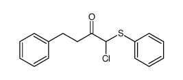 1-chloro-4-phenyl-1-(phenylthio)butan-2-one结构式