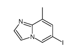 6-Iodo-8-methylimidazo[1,2-a]pyridine structure