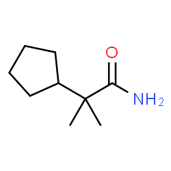 Cyclopentaneacetamide,-alpha-,-alpha--dimethyl-结构式