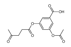 3-O-戊二酰基-3,5-二羟基苯甲酸乙酸酯结构式