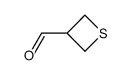 3-thietane-carboxaldehyde Structure