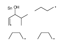 4-methyl-1-tributylstannylpent-1-en-3-ol Structure