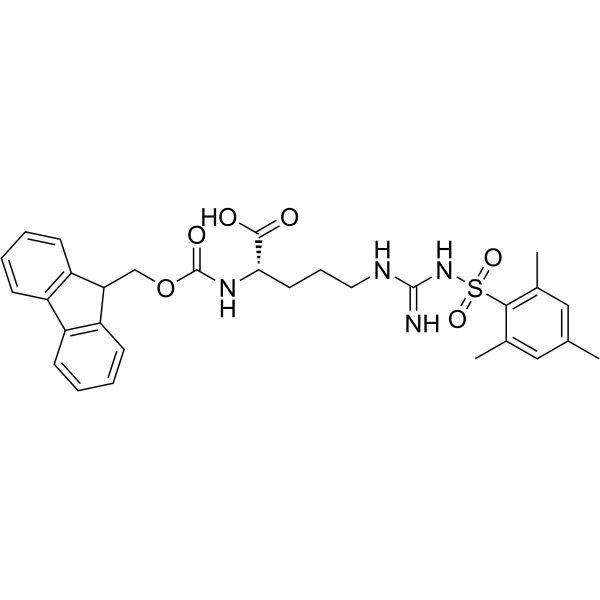 N-芴甲氧羰基-N'-(均三甲苯-2-磺酰基)-L-精氨酸图片
