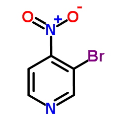3-溴-4-硝基吡啶结构式