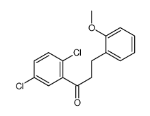 2',5'-DICHLORO-3-(2-METHOXYPHENYL)PROPIOPHENONE Structure