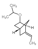2-丙醇与三氟化硼和5-亚乙基二环[2.2.1]庚-2-烯的反应产物结构式