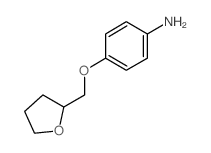4-(四氢-呋喃-2-甲氧基)-苯胺结构式
