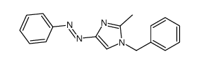 (1-benzyl-2-methylimidazol-4-yl)-phenyldiazene Structure