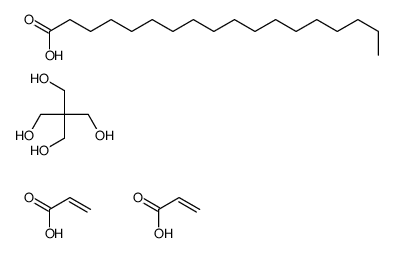 季戊四醇二丙烯酸单硬脂酸酯结构式